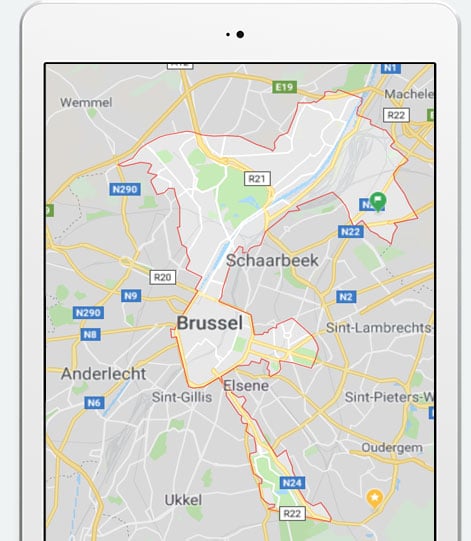 ballonvaren in regio Brussel