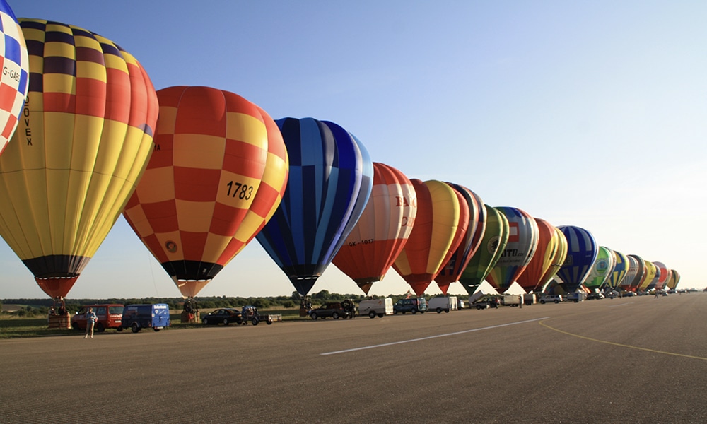 10 heteluchtballon wereldrecords om te onthouden